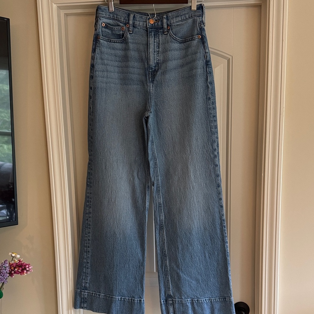 J. Crew Light Blue Flare Jeans